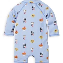 Janie And Jack Baby Girl's Americana Dog Rashguard One-Piece Swimsuit For Kids -Janie and Jack And Sea Sales 2022 unnamed file 116