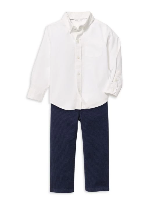 Janie And Jack Baby's, Little Boy's & Boy's Cotton Oxford Shirt For Kids 4 Janie And Jack Baby's, Little Boy's & Boy's Cotton Oxford Shirt For Kids - Image 2