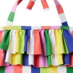 ONLY AT SAKS. Little Girl's & Girl's Kaavia James X Janie And Jack Rainbow Striped Swimsuit For Kids -Janie and Jack And Sea Sales 2022 unnamed file 145