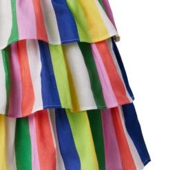 Little Girl's & Girl's Kaavia James X Janie And Jack Rainbow Striped Dress For Kids -Janie and Jack And Sea Sales 2022 unnamed file 166