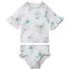 Janie And Jack Little Girl's & Girl's 2-Piece Floral-Print Rash Guard Swim Set For Kids -Janie and Jack And Sea Sales 2022 unnamed file 180