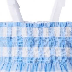 Janie And Jack Little Girl's & Girl's Smocked Gingham Tiered Dress For Kids -Janie and Jack And Sea Sales 2022 unnamed file 212