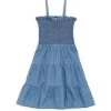 Janie And Jack Girl's Chambray Smocked Dress For Kids -Janie and Jack And Sea Sales 2022 unnamed file 251