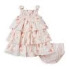 Janie And Jack Baby Girl's 2-Piece Floral Tiered Smocked Dress & Bloomers Set For Kids -Janie and Jack And Sea Sales 2022 unnamed file 254