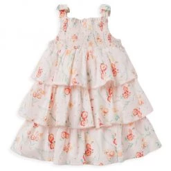 Janie And Jack Baby Girl's 2-Piece Floral Tiered Smocked Dress & Bloomers Set For Kids -Janie and Jack And Sea Sales 2022 unnamed file 256