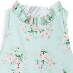 Janie And Jack Girl's Floral Ruffle Neck Swimsuit For Kids -Janie and Jack And Sea Sales 2022 unnamed file 262