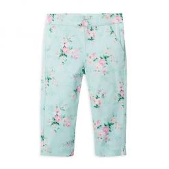 Janie And Jack Little Girl's & Girl's Floral Sateen Pants For Kids