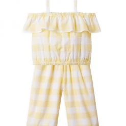 Janie And Jack Little Girl's & Girl's Cotton Gingham Pants For Kids -Janie and Jack And Sea Sales 2022 unnamed file 286
