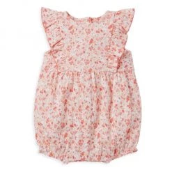 Janie And Jack Baby Girl's Floral Ruffle Romper