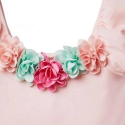 Janie And Jack Little Girl's & Girl's Rosette Puff Sleeve One-Piece Swimsuit For Kids -Janie and Jack And Sea Sales 2022 unnamed file 319