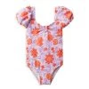 Janie And Jack Baby's, Little Girl's & Girl's Floral Puff Sleeve One-Piece Swimsuit For Kids -Janie and Jack And Sea Sales 2022 unnamed file 33