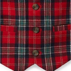 Janie And Jack Little Boy's & Boy's Plaid Wool Suit Vest For Kids -Janie and Jack And Sea Sales 2022 unnamed file 383
