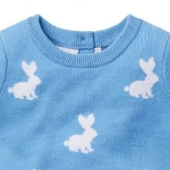 Janie And Jack Baby Boy's Bunny Knit Bodysuit For Kids -Janie and Jack And Sea Sales 2022 unnamed file 388