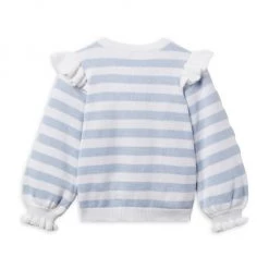 Janie And Jack Little Girl's & Girl's Striped Ruffle Lemon Sweater For Kids -Janie and Jack And Sea Sales 2022 unnamed file 393