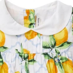 Janie And Jack Baby Girl's 2-Piece Top & Bottom Lemon-Print Set For Kids -Janie and Jack And Sea Sales 2022 unnamed file 424