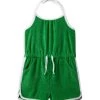 Little Girl's & Girl's Kaavia James X Janie And Jack Halter Terry Romper For Kids -Janie and Jack And Sea Sales 2022 unnamed file 437
