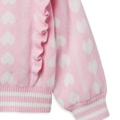 Janie And Jack Little Girl's & Girl's Heart Ruffle Sweater For Kids -Janie and Jack And Sea Sales 2022 unnamed file 452