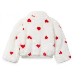 Janie And Jack Little Girl's & Girl's Heart Faux Fur Jacket For Kids -Janie and Jack And Sea Sales 2022 unnamed file 459