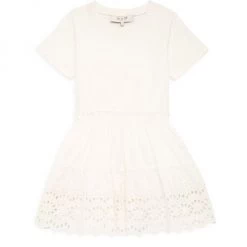 Sea Little Girl's & Girl's Georgina Eyelet Dress For Kids
