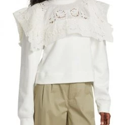 Sea Anita Eyelet-Collar Sweatshirt 12 Sea Anita Eyelet-Collar Sweatshirt -Janie and Jack And Sea Sales 2022 unnamed file 485