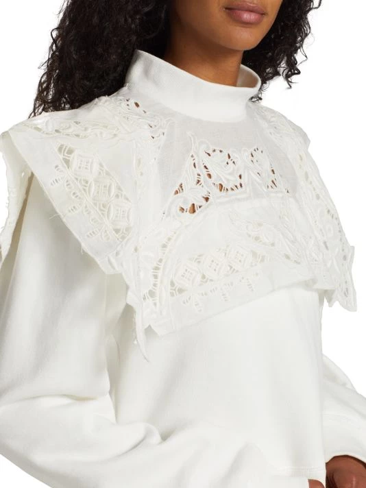 Sea Anita Eyelet-Collar Sweatshirt 8 Sea Anita Eyelet-Collar Sweatshirt - Image 6