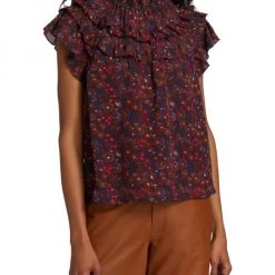 Sea Ilana Ikat Flutter-Sleeve Top -Janie and Jack And Sea Sales 2022 unnamed file 505