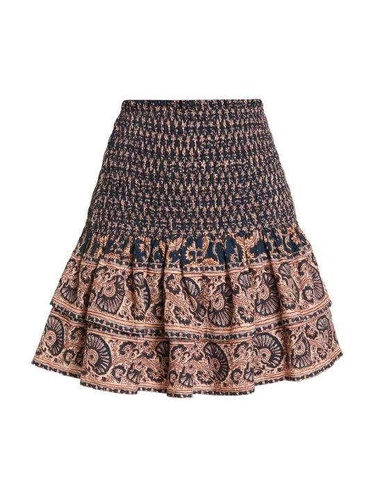 Sea Jasper Tiered Miniskirt 3 Sea Jasper Tiered Miniskirt