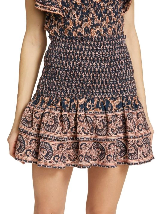 Sea Jasper Tiered Miniskirt 5 Sea Jasper Tiered Miniskirt - Image 3