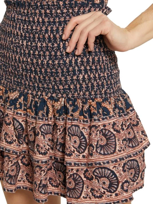 Sea Jasper Tiered Miniskirt 8 Sea Jasper Tiered Miniskirt - Image 6