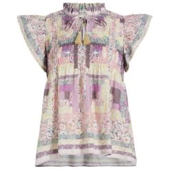 Sea Naya Flutter-Sleeve Blouse