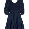 Sea Simona Puff-Sleeve Dress