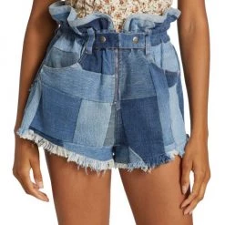 Sea Diego Patchwork Denim Paperbag Shorts -Janie and Jack And Sea Sales 2022 unnamed file 624