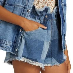 Sea Diego Patchwork Denim Paperbag Shorts -Janie and Jack And Sea Sales 2022 unnamed file 627