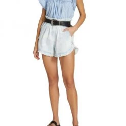 Sea Daryl Bleached Denim Shorts -Janie and Jack And Sea Sales 2022 unnamed file 648