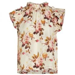 Sea Esme Floral Ruffle Top