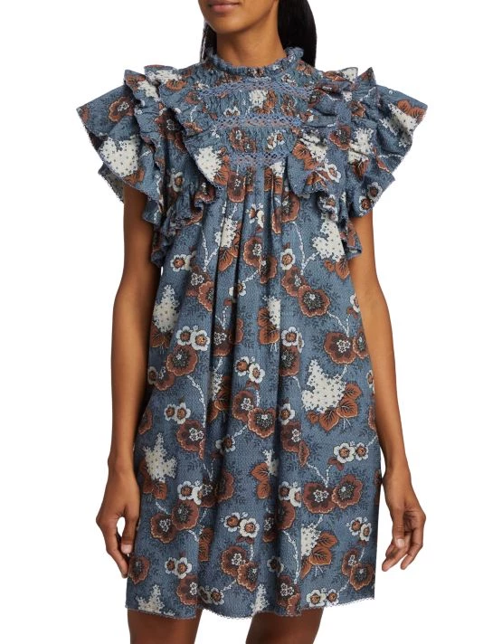 Sea Lucinda Seersucker Mini Dress 5 Sea Lucinda Seersucker Mini Dress - Image 3