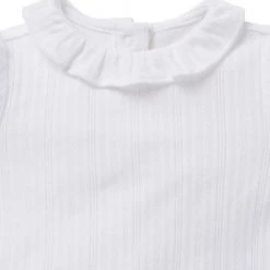 Janie And Jack Baby Girl's Pointelle Ruffle Collar One-Piece For Kids -Janie and Jack And Sea Sales 2022 unnamed file 71
