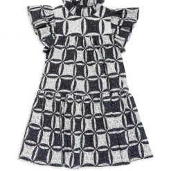 Sea Little Girl's & Girl's Catalina Flutter Sleeve Dress For Kids