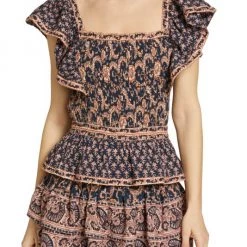 Sea Jasper Ruffle-Sleeve Top -Janie and Jack And Sea Sales 2022 unnamed file 742