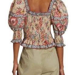 Sea Tess Smocked Puff-Sleeve Top -Janie and Jack And Sea Sales 2022 unnamed file 751