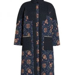 Sea Robina Quilted Cotton Coat