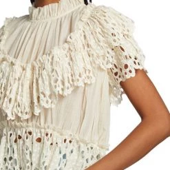 Sea Elise Eyelet Flutter-Sleeve Top -Janie and Jack And Sea Sales 2022 unnamed file 815