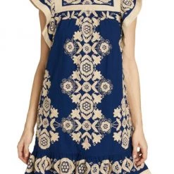 Sea Manuela Embroidered Cotton & Linen-Blend Tunic -Janie and Jack And Sea Sales 2022 unnamed file 819