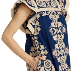 Sea Manuela Embroidered Cotton & Linen-Blend Tunic -Janie and Jack And Sea Sales 2022 unnamed file 822