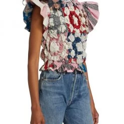 Sea Nohr Quilted Flutter-Sleeve Top -Janie and Jack And Sea Sales 2022 unnamed file 827