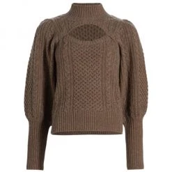 Sea Juliette Cut-Out Cable-Knit Sweater