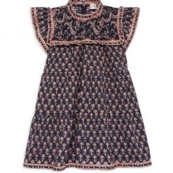 Sea Little Girl's & Girl's Jasper Border Smocked Dress For Kids