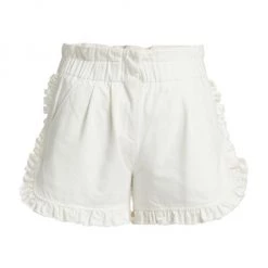 Sea Ruffle Trim Shorts