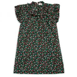 Sea Little Girl's & Girl's Lily Print Flutter Dress For Kids