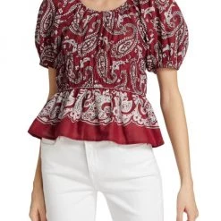 Sea Theodora Paisley Cotton Blouse 11 Sea Theodora Paisley Cotton Blouse -Janie and Jack And Sea Sales 2022 unnamed file 903